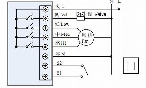 风机盘管温控器怎么接线_风机盘管温控器怎么接线