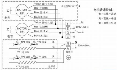 风机盘管三速电机_风机盘管三速电机接线图