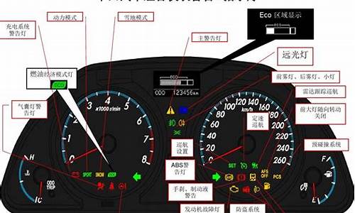 海狮仪表盘故障灯图解_丰田海狮仪表灯功能